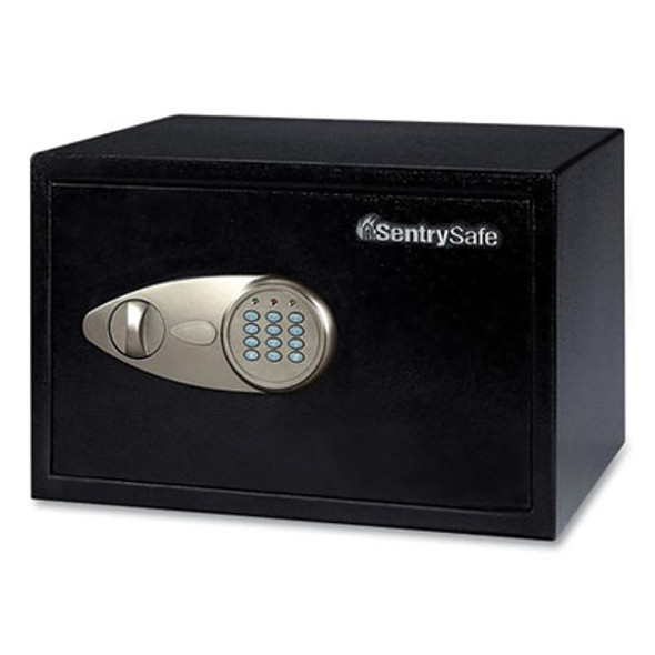 X055 Digital Security Safe, 0.58 Cu Ft, 13.8 X 10.6 X 8.7, Black/Silver