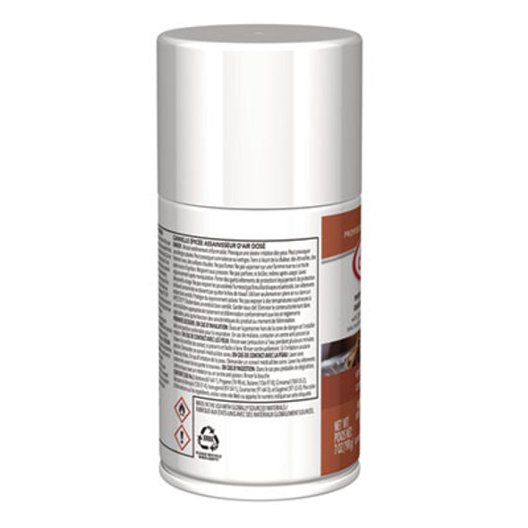 Metered Air Freshener, Cinnamon, 11 Oz Aerosol Spray, 12/Carton
