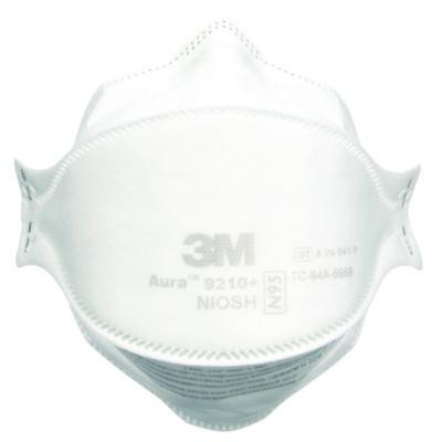Aura Particulate Respirator 9205+, Standard Size, 12/Carton