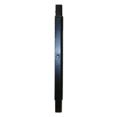 Left Side Upright Leg For Janitor Cart, Plastic, Black