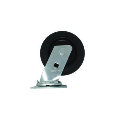 6-Inch Swivel Caster, Black
