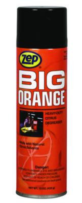 Big Orange Aerosol, Citrus Scent, 15 Oz Aerosol Spray, 12/Carton
