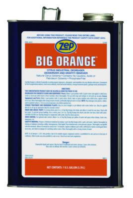 Big Orange, 1 Gal Bottle, 4/Carton