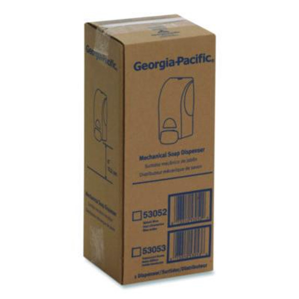 Soap Dispenser For 1,200 Ml Bag-In-Box Refill, 4.6 x 5.6 x 10.7, Translucent White