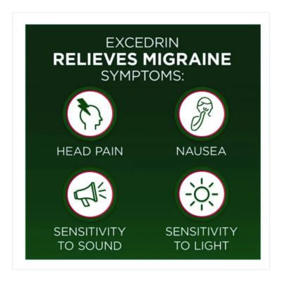 Migraine Caplets, 2 Tablets/Packet, 30 Packets/Box