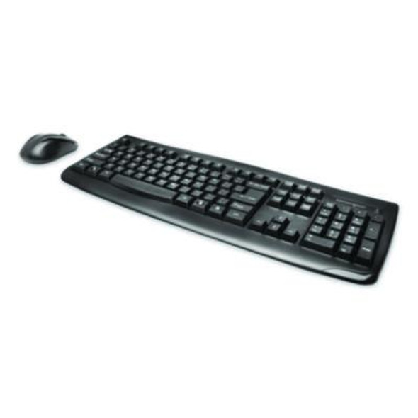 Pro Fit Wireless Desktop Set, 2.4 Ghz, 6 Ft, Black