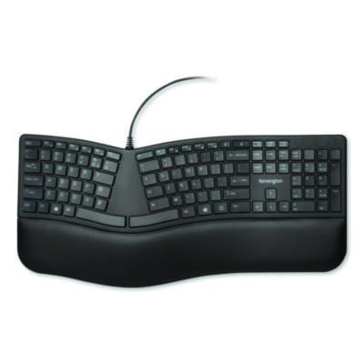 Pro Fit Ergo Wired Keyboard, Black