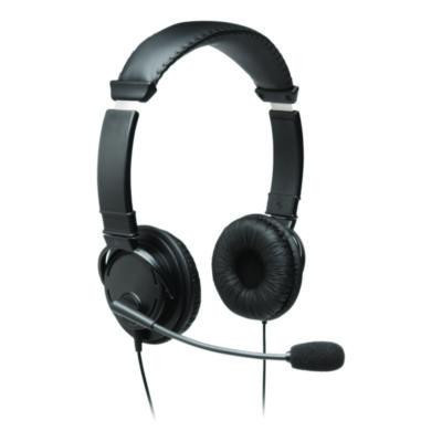 Hi-Fi Headphones With Microphone, Black