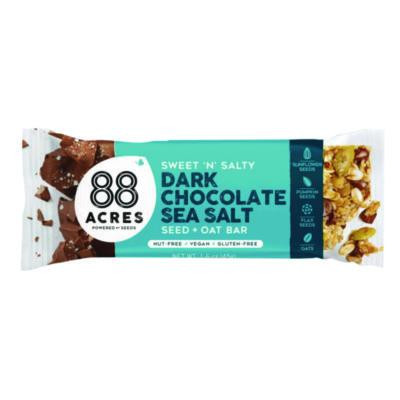 Sweet 'N Salty Gluten-Free Dark Chocolate Sea Salt Seed And Oat Bar, 1.6 Oz Bar, 9/Box