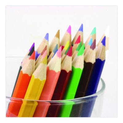 Colored Pencil Set, 3 Mm, Assorted Lead And Barrel Colors, 12/Set