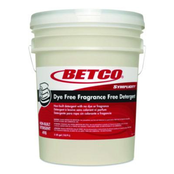 Symplicity Laundry Detergent, Fragrance-Free, 5 Gal Pail