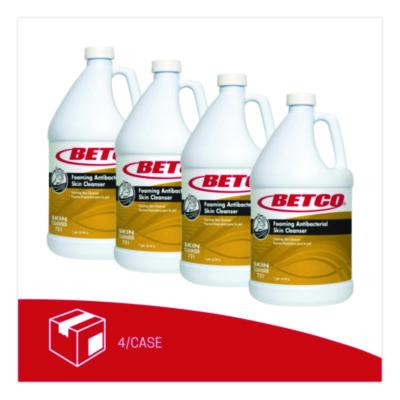 Antibacterial  Foaming Skin Cleanser, Fresh Scent, 1 Gal Bottle, 4/Carton