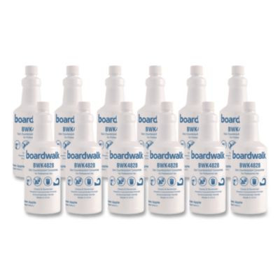 Liquid Deodorizer, Green Apple, 32 Oz Bottle, 12/Carton