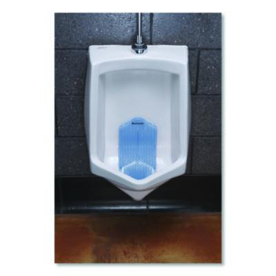 Vertical Urinal Screen, Cotton Blossom Scent, Blue, 5.22 Oz, 6/Carton