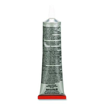 Clear Grip Contact Adhesive, 3 Oz Tube, Dries Clear