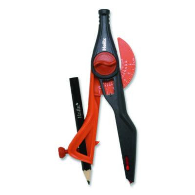 Universal Plastic Locking Compass, 12" Maximum Diameter, Randomly Assorted Colors