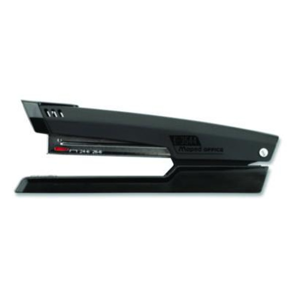 Essentials Metal Full Strip Stapler And Remover Combo, 25 Sheet Capacity, Black