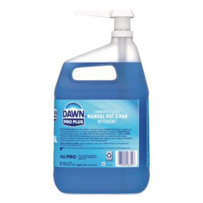 Manual Pot And Pan Dish Detergent, 3.78 L Pump Bottle, 132/Pallet