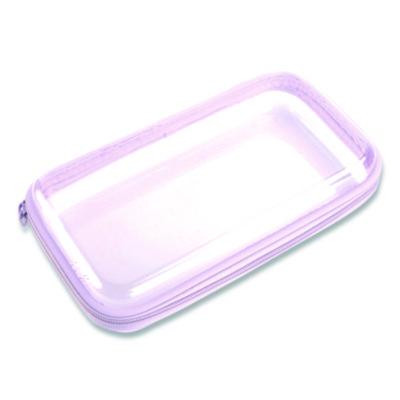 Pencil Pouch, 9.25 x 5.12 x 2.17, Clear/Randomly Assorted Color