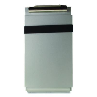 Recycled Aluminum Citation Holder Clipboard, 1/2" Clip Capacity, Holds 6 x 11 Sheets, Silver