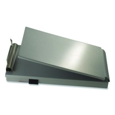 Recycled Aluminum Citation Holder Clipboard, 1/2" Clip Capacity, Holds 6 x 11 Sheets, Silver