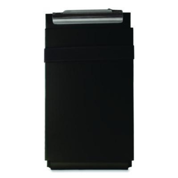 Recycled Aluminum Citation Holder Clipboard, 1/2" Capacity, Holds 6 x 11 Sheets, Black