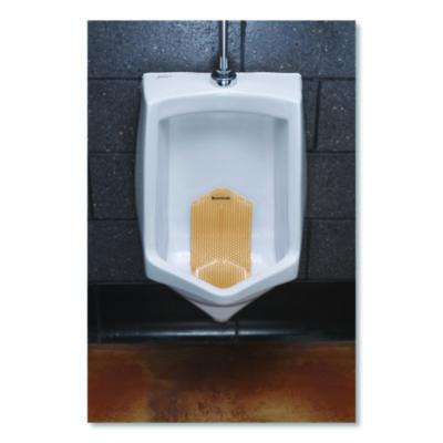 Vertical Urinal Screen, Summer Sunshine Scent, Yellow, 5.22 Oz, 6/Carton