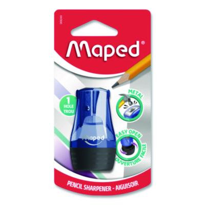 Tonic 1-Hole Canister Pencil Sharpener, 2.56 x 1.25 x 4.92, Randomly Assorted Colors