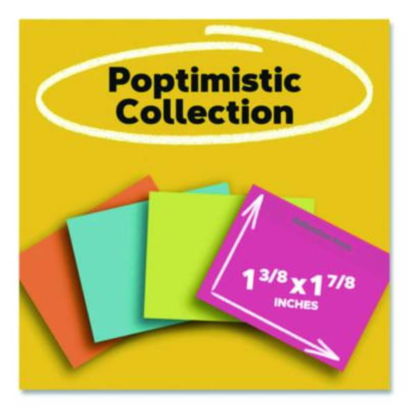 Original Pads In Poptimistic Collection Colors, 1.38" x 1.88", 100 Sheets/Pad, 18 Pads/Pack