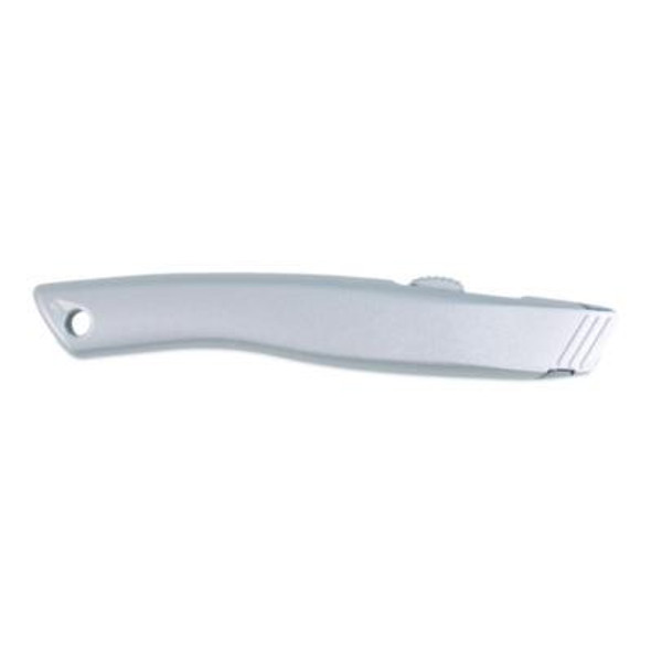 Aluminum Safety Cutter With Ceramic Blade, Aluminum Handle, Silver