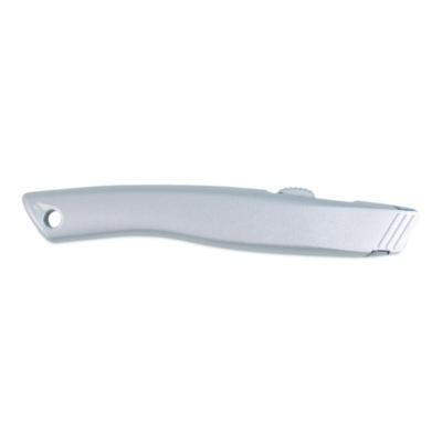 Aluminum Safety Cutter With Ceramic Blade, Aluminum Handle, Silver