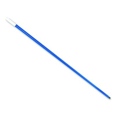 Plastic Coated Metal Handle, 0.85" Dia x 48", Blue, 12/Carton