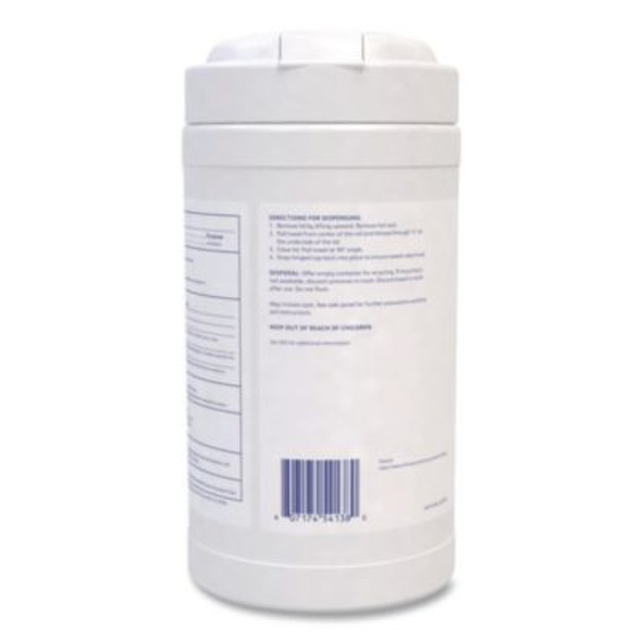 Soft Care Hand Sanitizing Wipe, Wintergreen, 7 x 5, White, 325 Wipes/Canister, 6/Carton