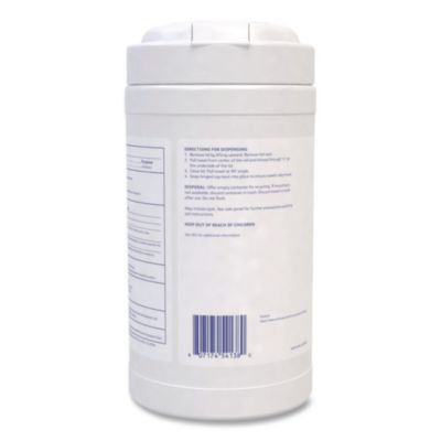 Soft Care Hand Sanitizing Wipe, Wintergreen, 7 x 5, White, 325 Wipes/Canister, 6/Carton