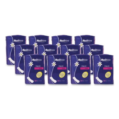 Maxithins Super Maxi Indiv Wrap Nap 12/24Ct