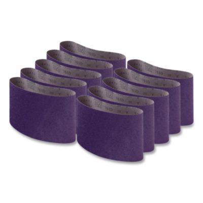 Regalite Resin Bond Cloth Belt, 9.78 x 29.5, 10/Carton