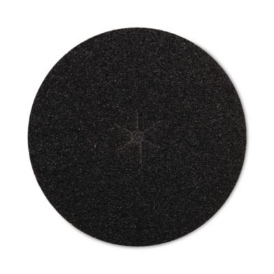 Resinite Floor Surfacing Disc, 7" Diameter, Black, 300/Carton