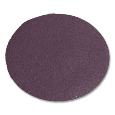 Floor Surfacing Hookit Discs, 7" Diameter, 60 Grit, Purple, 200/Carton