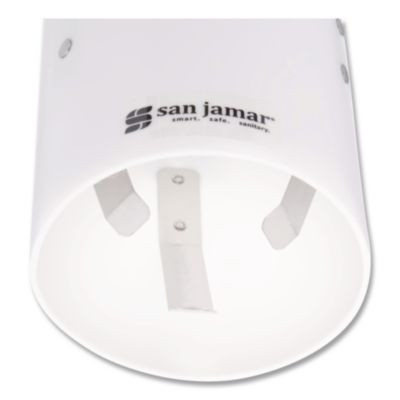 Medium Pull-Type Water Cup Dispenser, White, 24/Carton