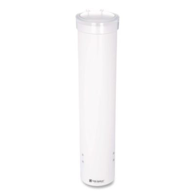 Medium Pull-Type Water Cup Dispenser, White, 24/Carton