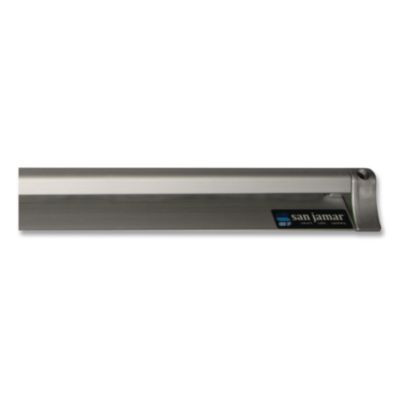 Check Rack, 48 x 0.75 x 2, Silver, 6/Carton