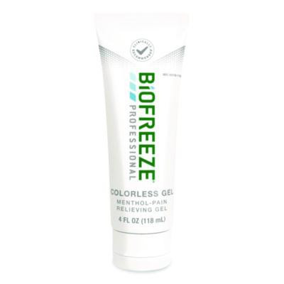 Professional Colorless Topical Analgesic Pain Reliever Gel, 4 Oz Tube