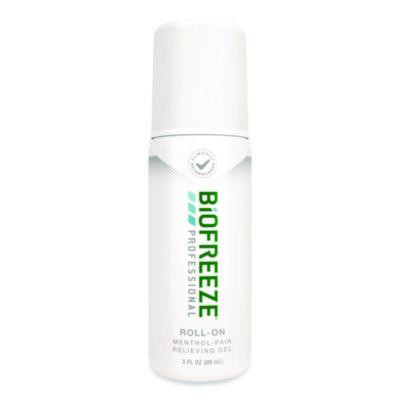 Professional Green Roll-On Topical Analgesic Pain Reliever, 3 Oz Roll-On