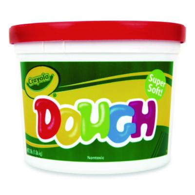 Modeling Dough, Red, 3 Lb Bucket