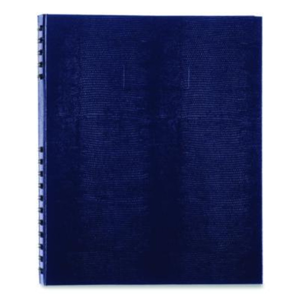 Notepro Notebook, 1-Subject, Wide/Legal Rule, Indigo Blue Cover, (100) 10.75 x 8.5 Sheets