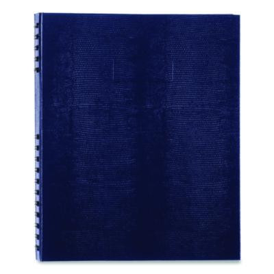 Notepro Notebook, 1-Subject, Wide/Legal Rule, Indigo Blue Cover, (100) 10.75 x 8.5 Sheets