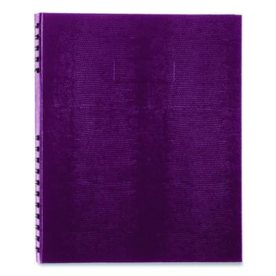 Notepro Notebook, 1-Subject, Wide/Legal Rule, Dark Raspberry Cover, (100) 10.75 x 8.5 Sheets
