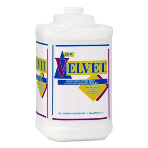 Velvet Lotion Soap, Pleasant Scent, 1 Gal Bottle, 4/Carton