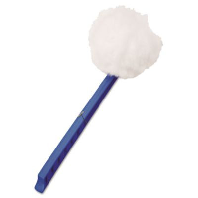 Toilet Bowl Mop, 12" Handle, 5.75" Mop Head, Blue