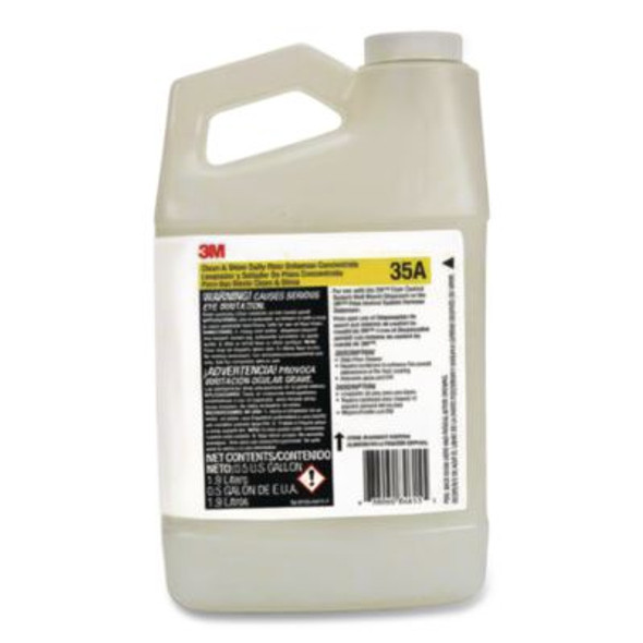 Clean And Shine Daily Floor Enhancer, Concentrate, Fragrance Free, 32 Oz Bottle, 4/Carton